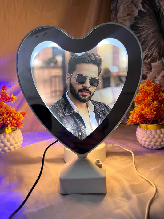 Customize heart Led Light Photo Lamp