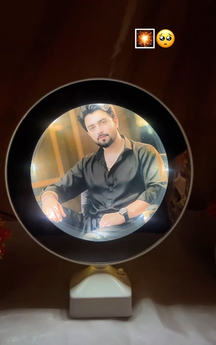 Customize Photo Lamp Mirror